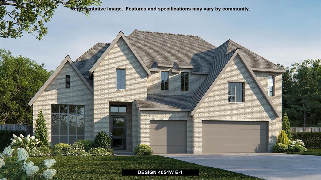 New Home Design, 4,054 sq. ft., 5 bed / 4.5 bath, 3-car garage