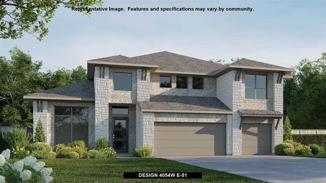 New Home Design, 4,054 sq. ft., 5 bed / 4.5 bath, 3-car garage