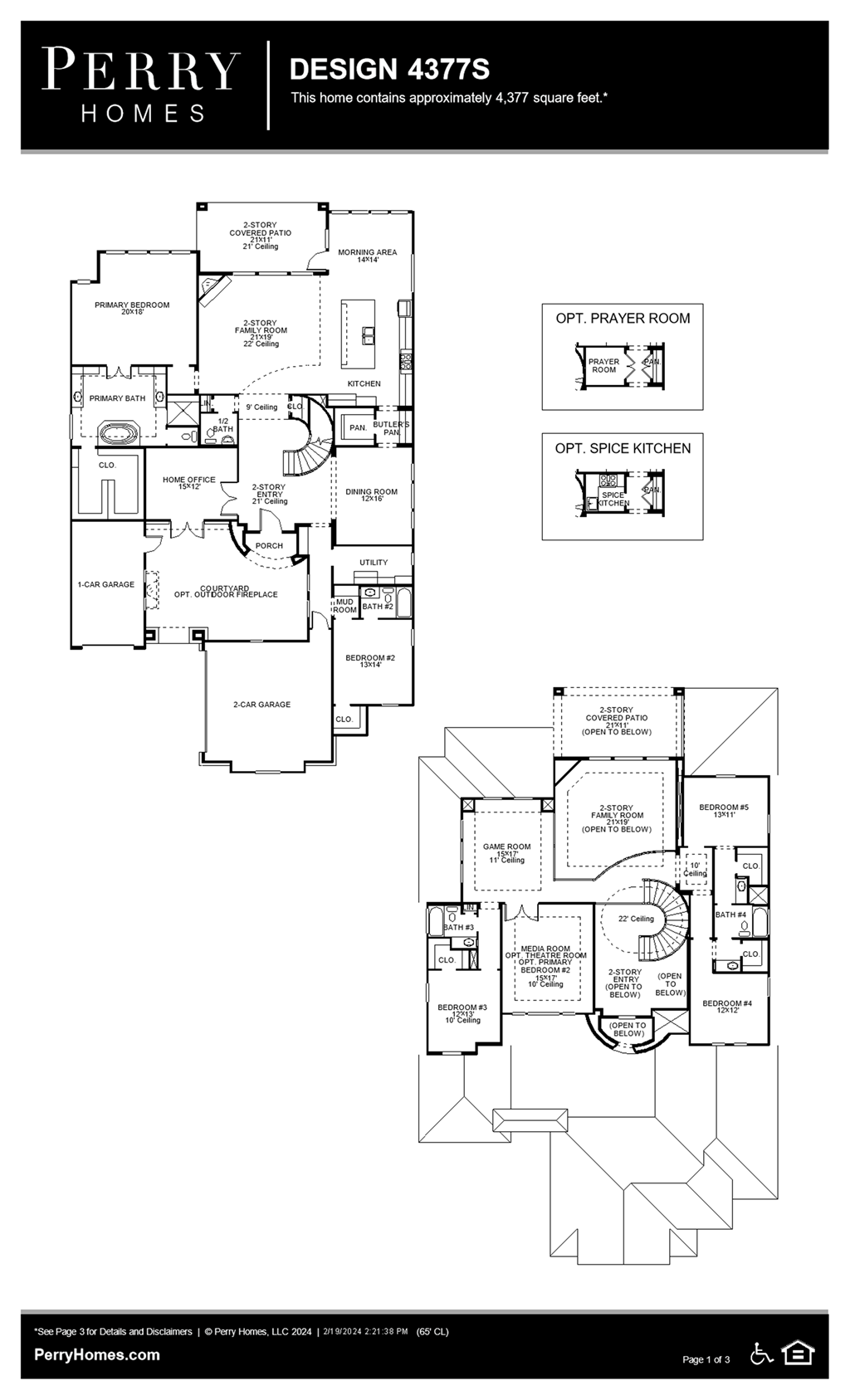 Floor Plan for 4377S