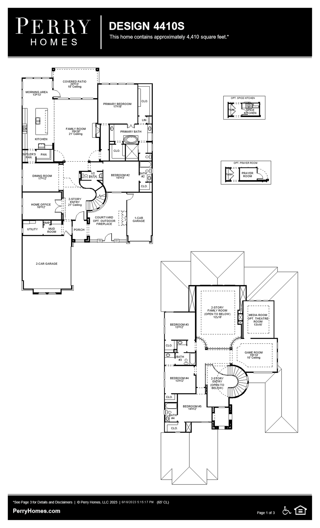 Floor Plan for 4410S