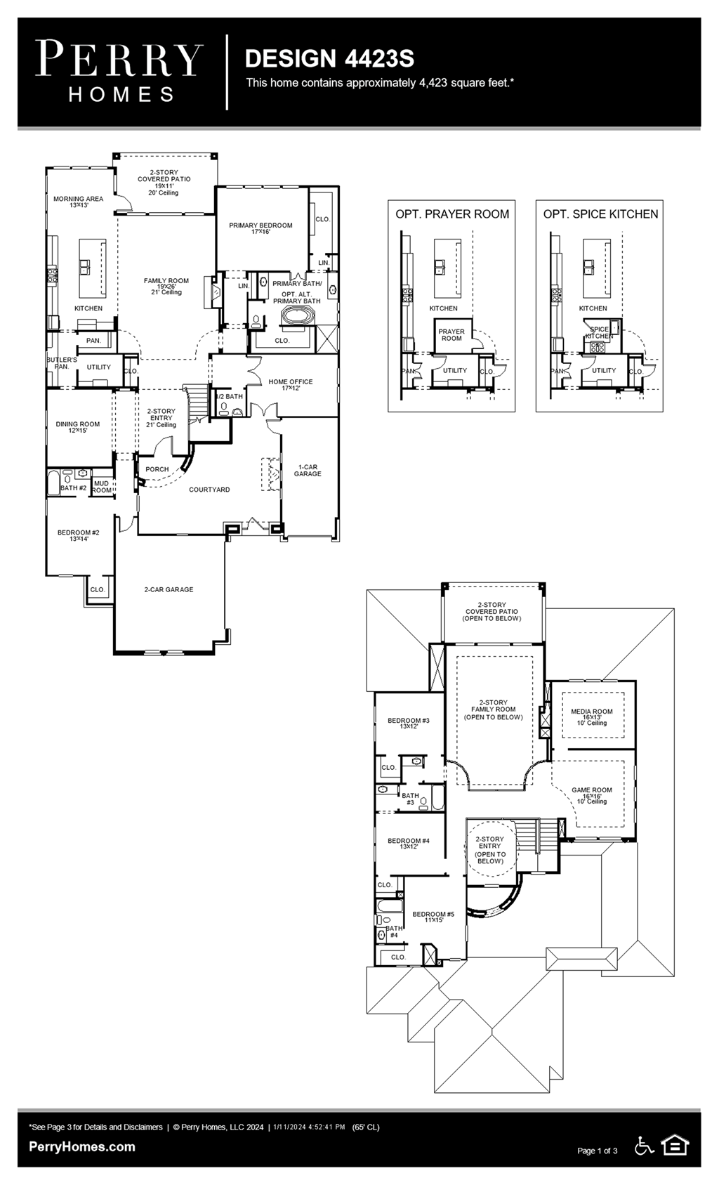 Floor Plan for 4423S