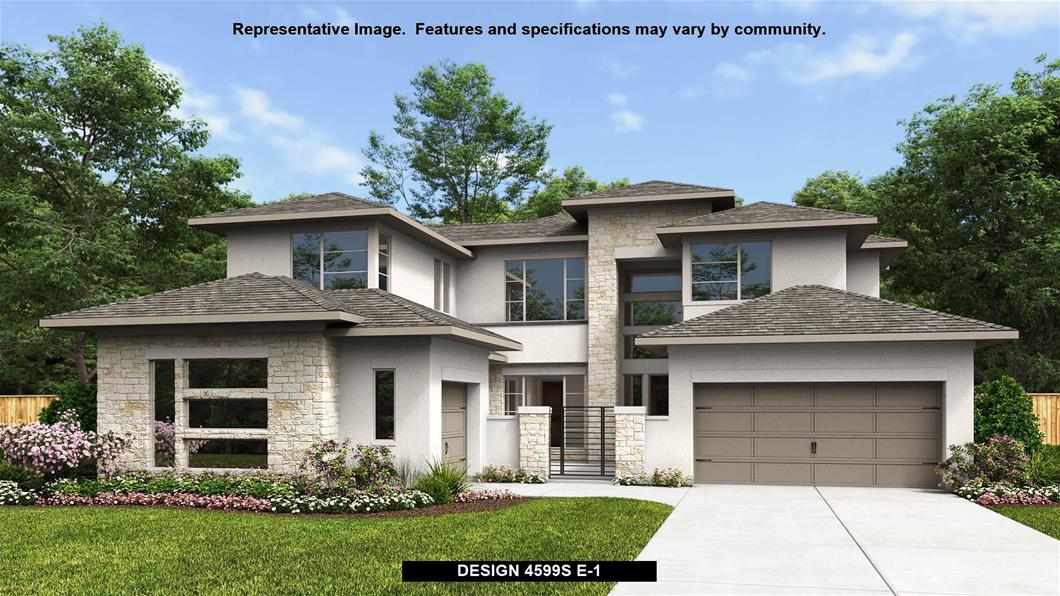 New Home Design, 4,599 sq. ft., 5 bed / 5.5 bath, 3-car garage