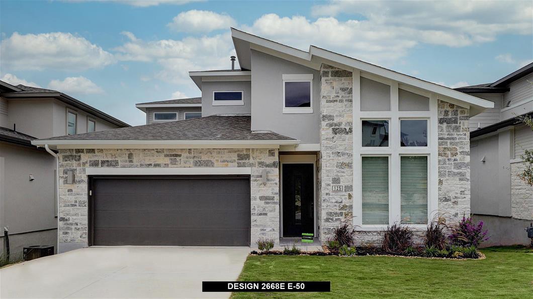 New Home Design, 2,668 sq. ft., 4 bed / 3.0 bath, 2-car garage