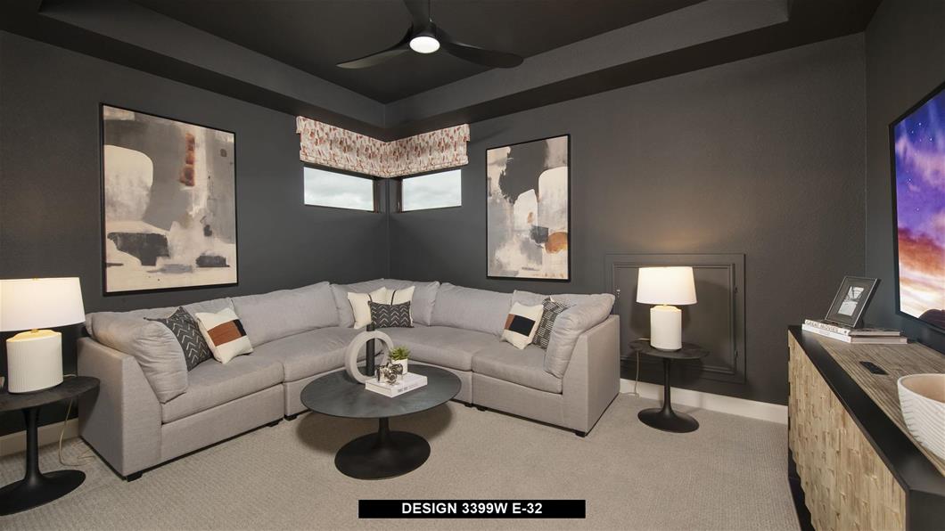 Model Home Design 3399W Interior