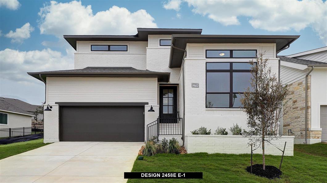 New Home Design, 2,458 sq. ft., 4 bed / 3.0 bath, 2-car garage