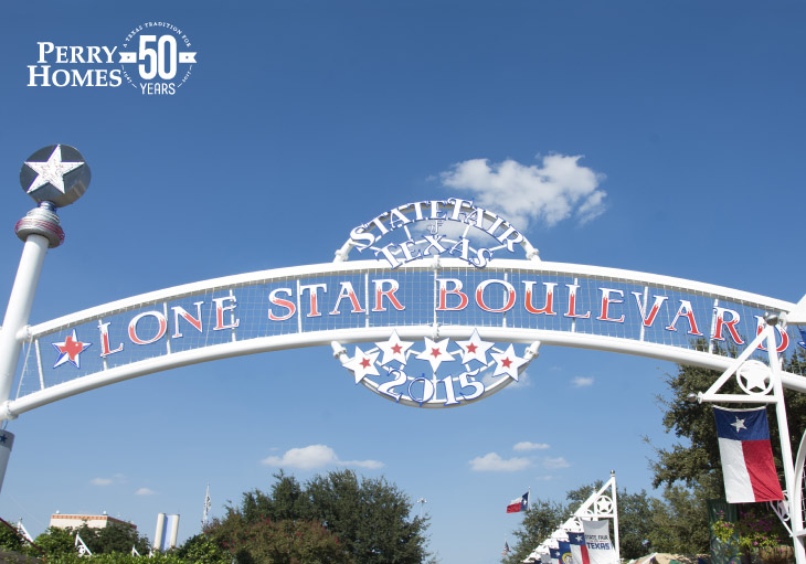 Texas state fair entrance