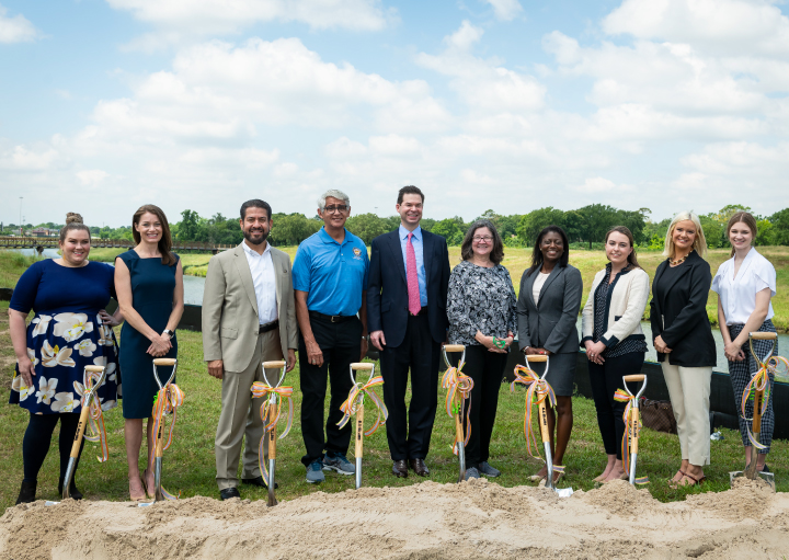 Perry Homes at the Sims Bayou Greenway Groundbreaking Event.