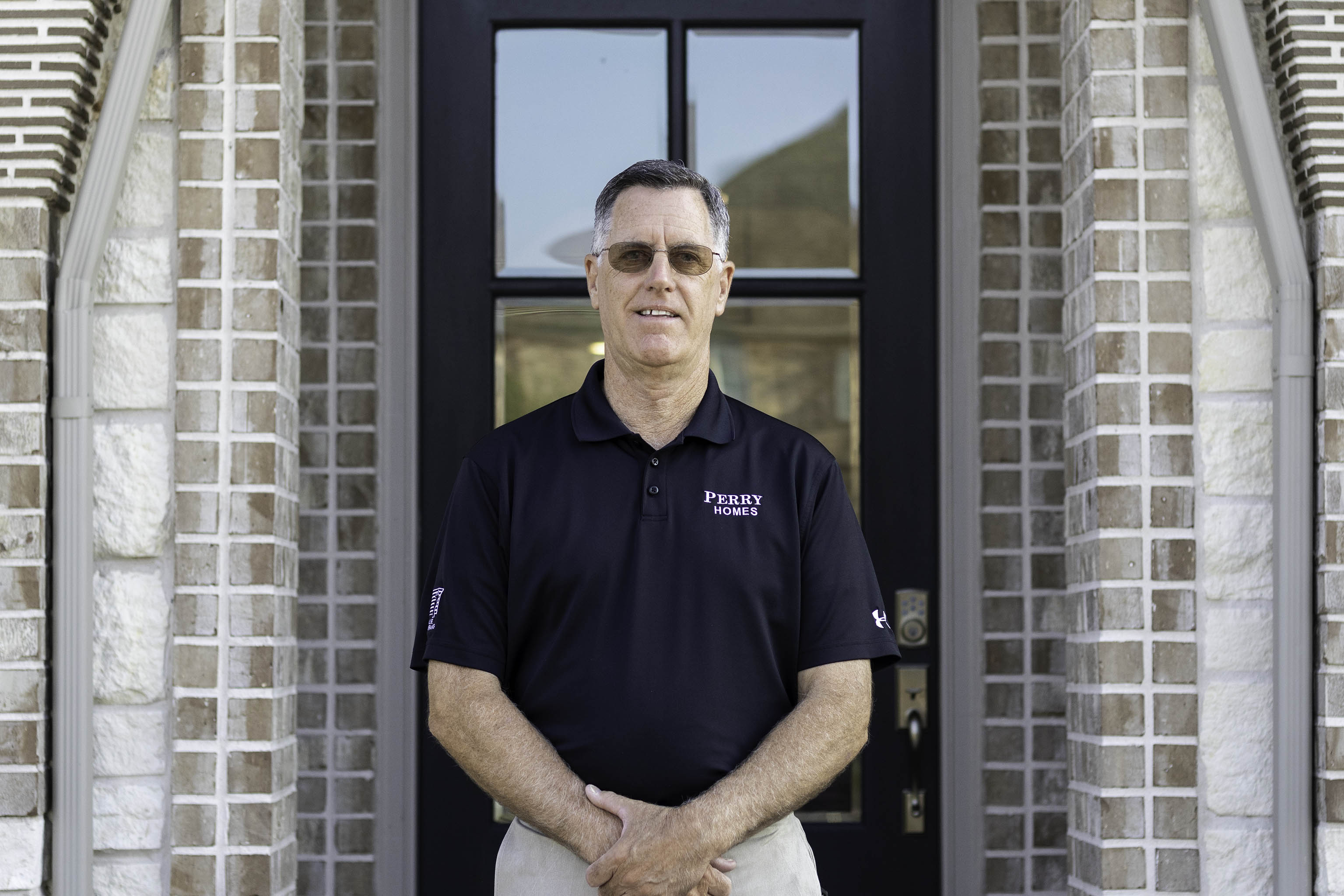 Project manager at Perry Homes, Bruce Smith